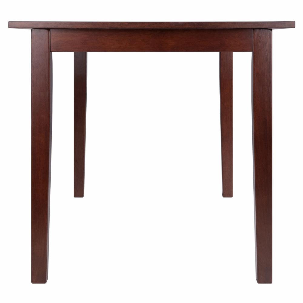 Perrone Drop Leaf Dining Table Walnut Finish. Picture 8
