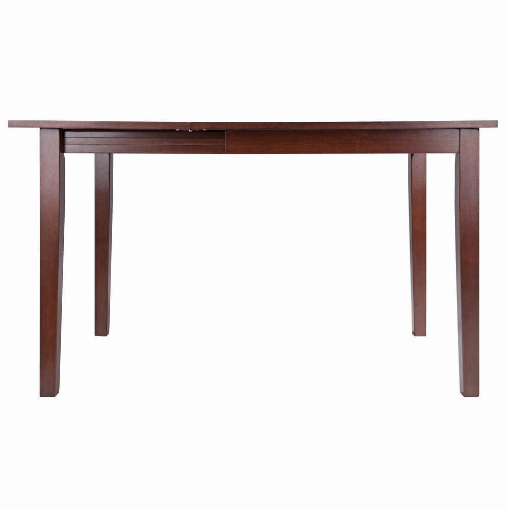Perrone Drop Leaf Dining Table Walnut Finish. Picture 9