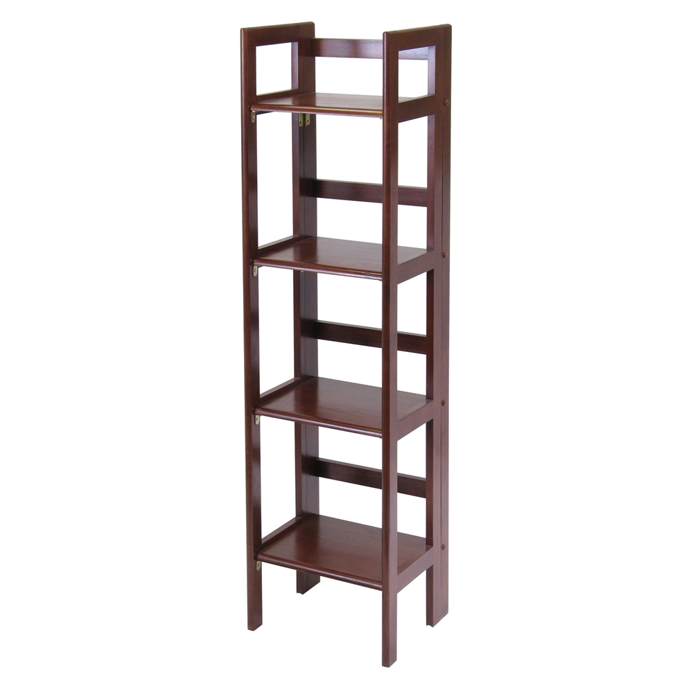 Terry Folding Bookcase Antique Walnut. The main picture.