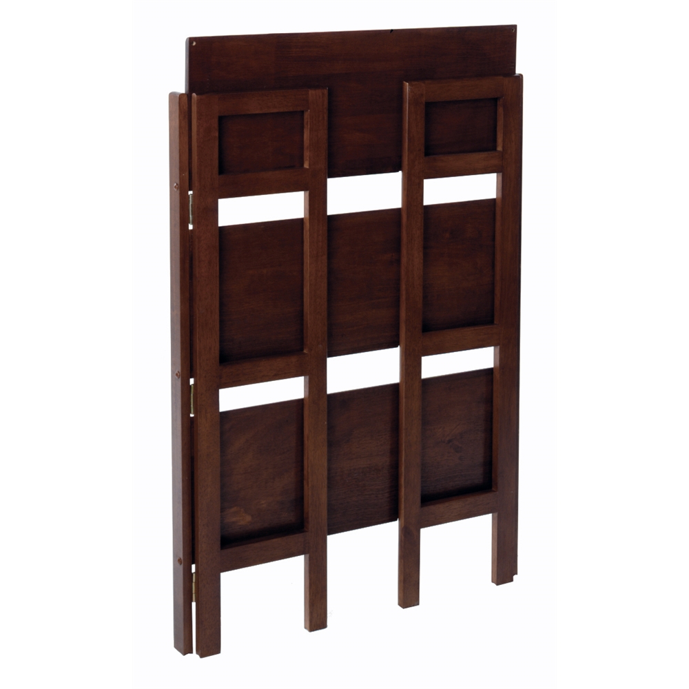 Terry Folding Bookcase Walnut. The main picture.