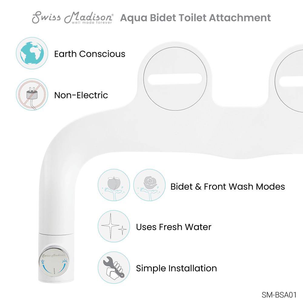 Aqua Non-Electric Bidet Toilet Attachment. Picture 4