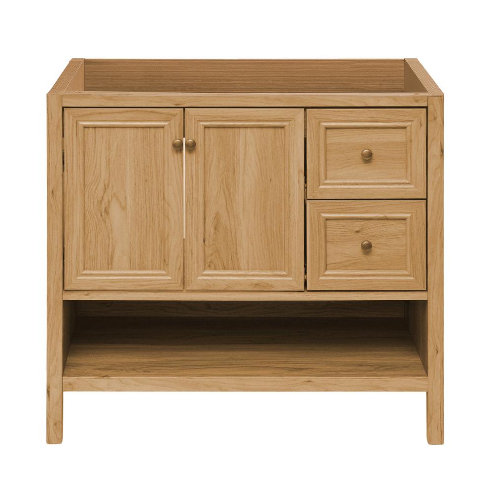 Chateau 36" Bathroom Vanity in Natural Oak - Cabinet. Picture 1