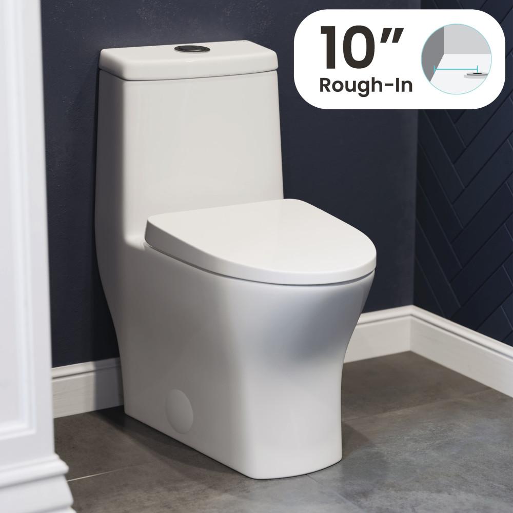 Sublime II One-Piece Round Toilet, 10" Rough-In 1.1/1.6 gpf. Picture 2