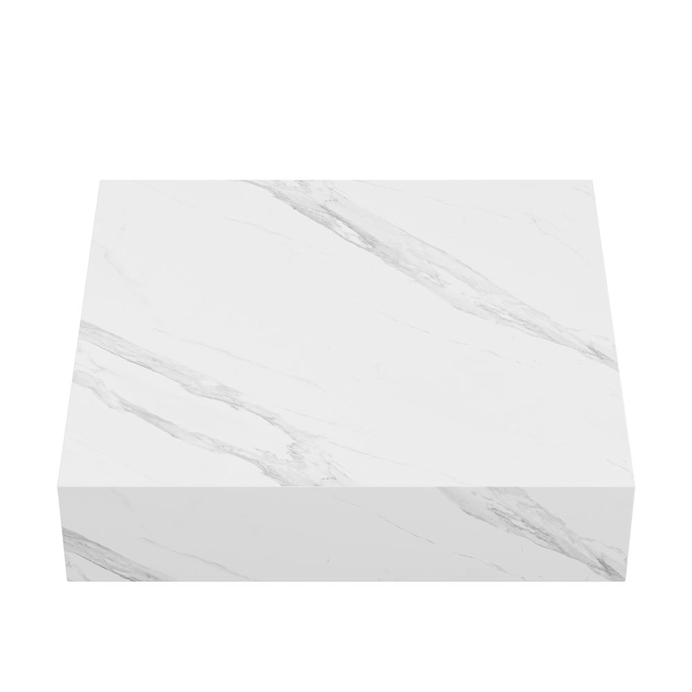 Monaco 24" Floating Bathroom Shelf in White Marble(SM-VS252). Picture 1