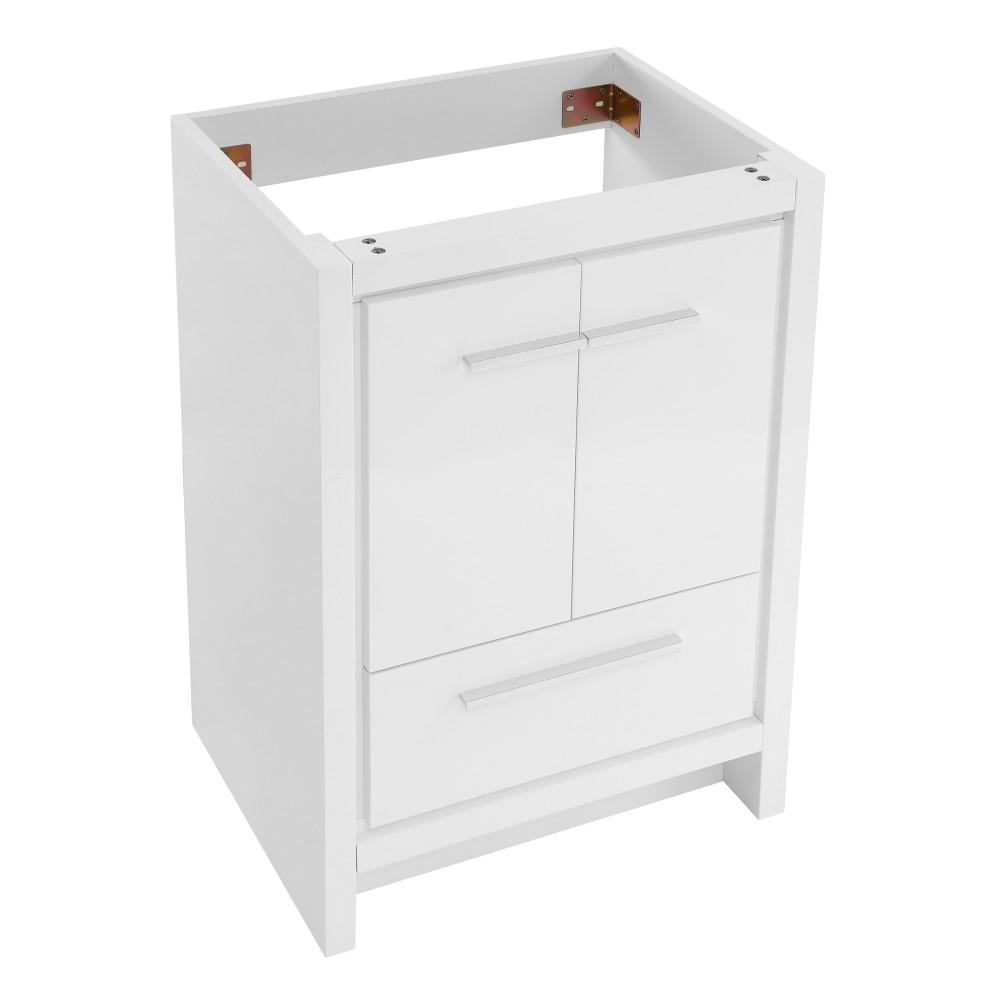 Virage 24 Freestanding, Bathroom Vanity in Glossy White Cabinet Only (SM-BV730W). Picture 2