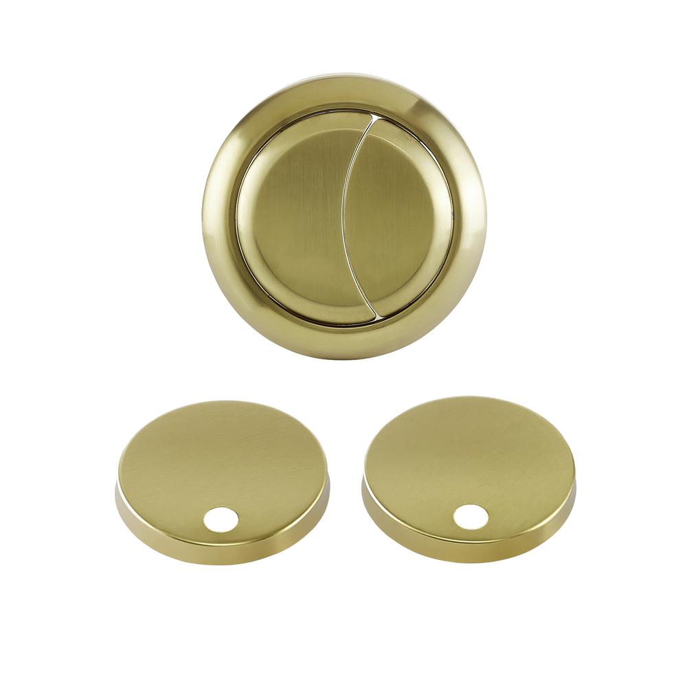 Toilet Hardware Brushed Gold (SM-1T803). Picture 1