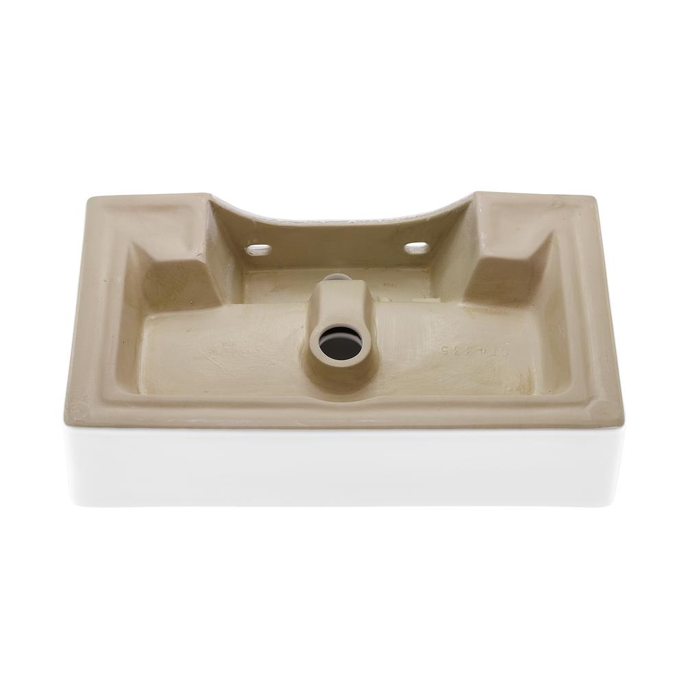 Claire Ceramic Wall Hung Sink. Picture 4
