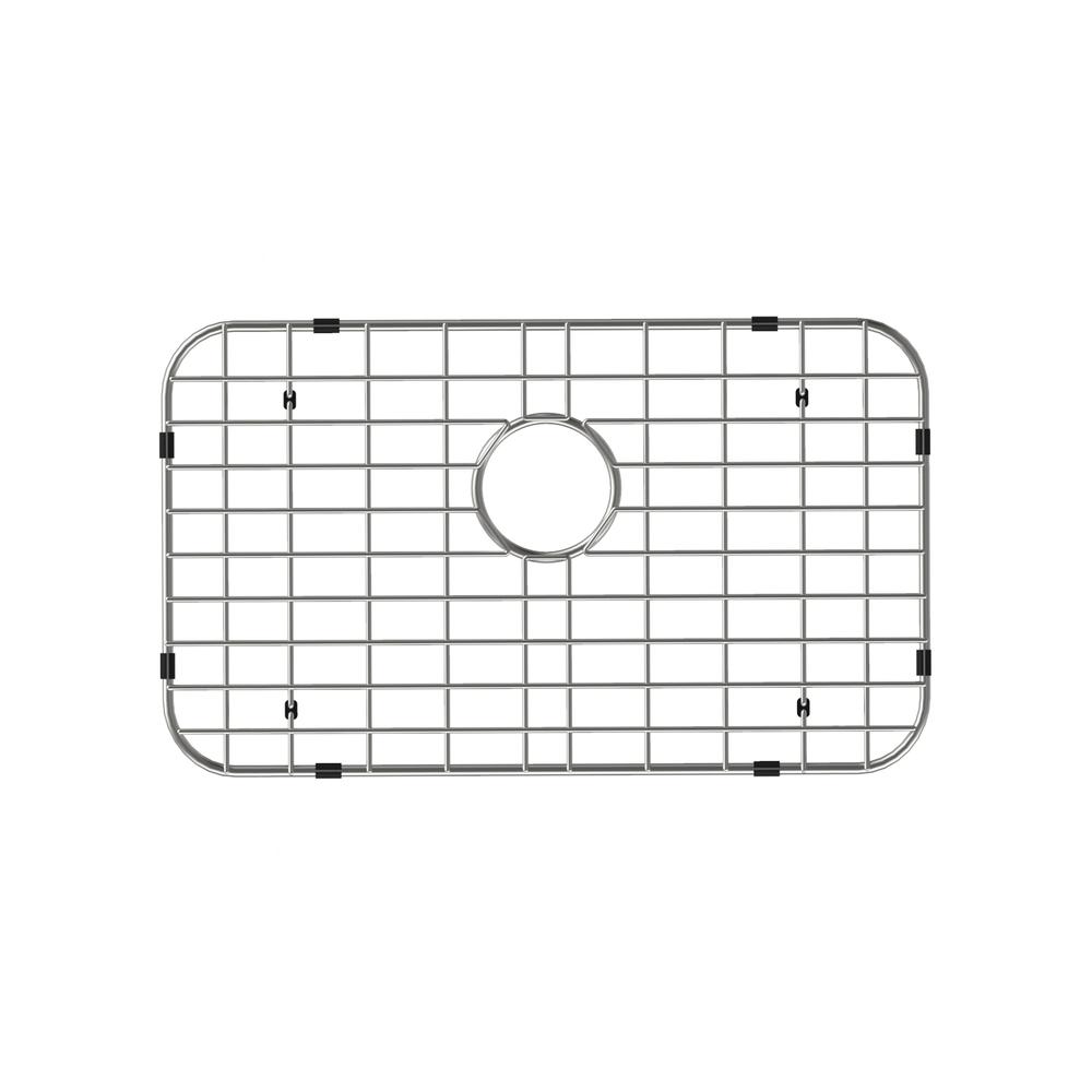 Stainless Steel, Undermount Kitchen Sink Grid for 27 x 19 Sinks. Picture 1