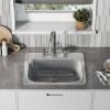 Ouvert 25 x 22 Stainless Steel, Single Basin, Top Mount Kitchen Sink. Picture 16