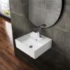 Claire Compact Ceramic Wall hung Sink. Picture 19