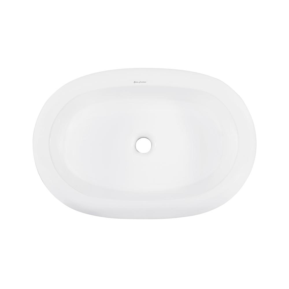 Plaisir Round Rectangle Vessel Sink. Picture 2