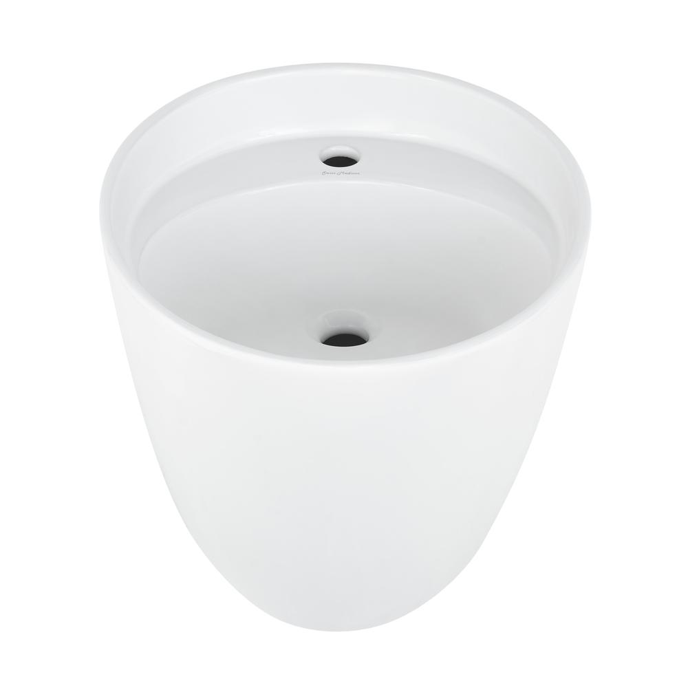 Calice 18" Wall-Mount Bathroom Sink. Picture 1
