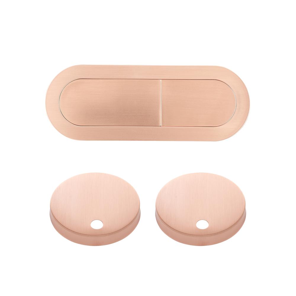 Toilet Hardware Rose Gold (SM-1T254HBG). Picture 1