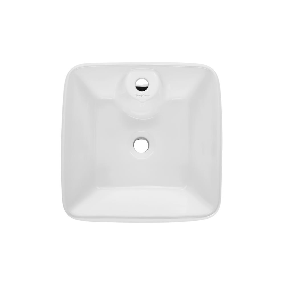 Carre One Piece Pedestal Sink. Picture 4