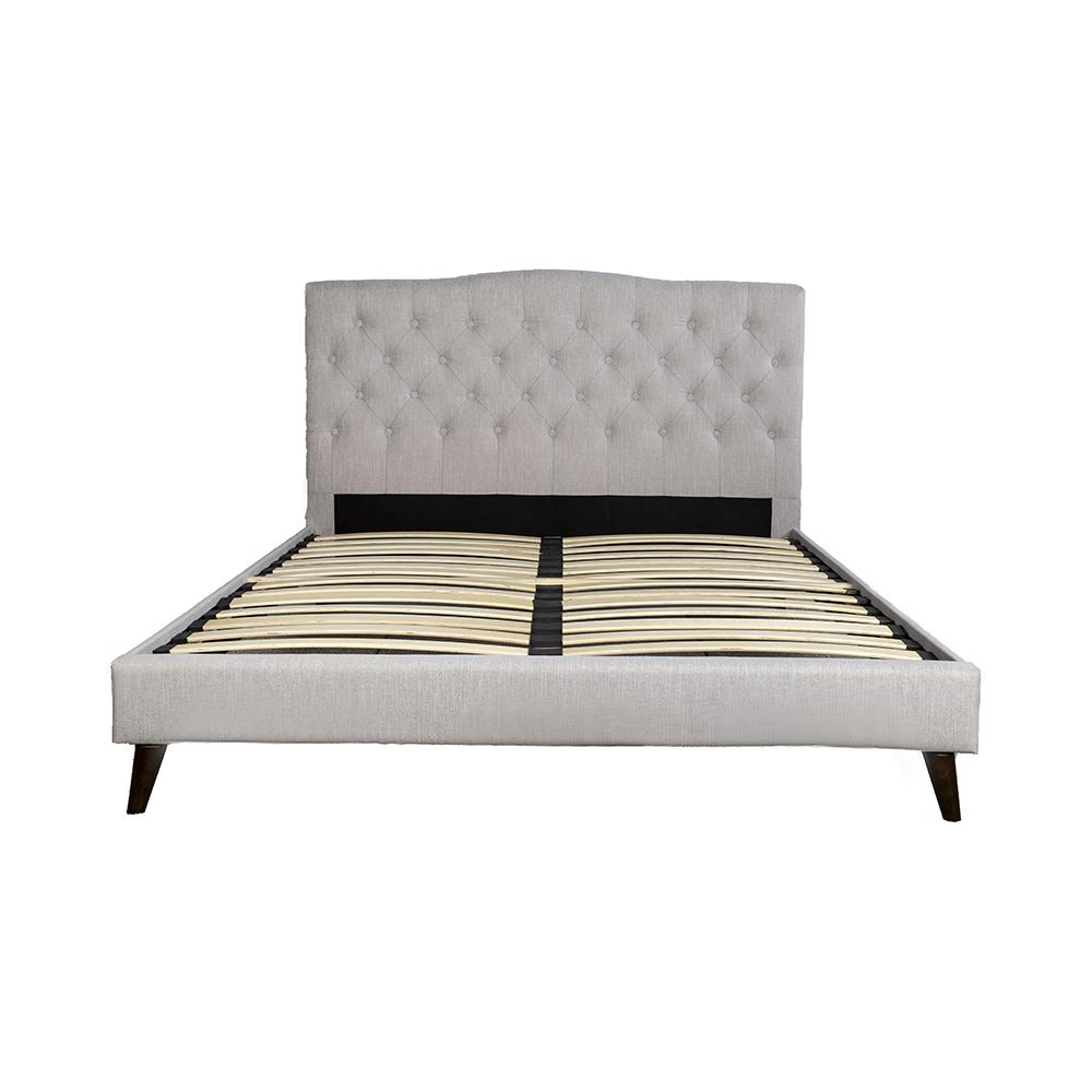 Rachel Upholstered King Bed In A Box W/ 2 Nightstands. Picture 9