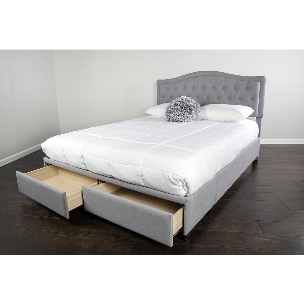 Skyla Upholstered Queen Storage Bed In A Box. Picture 6