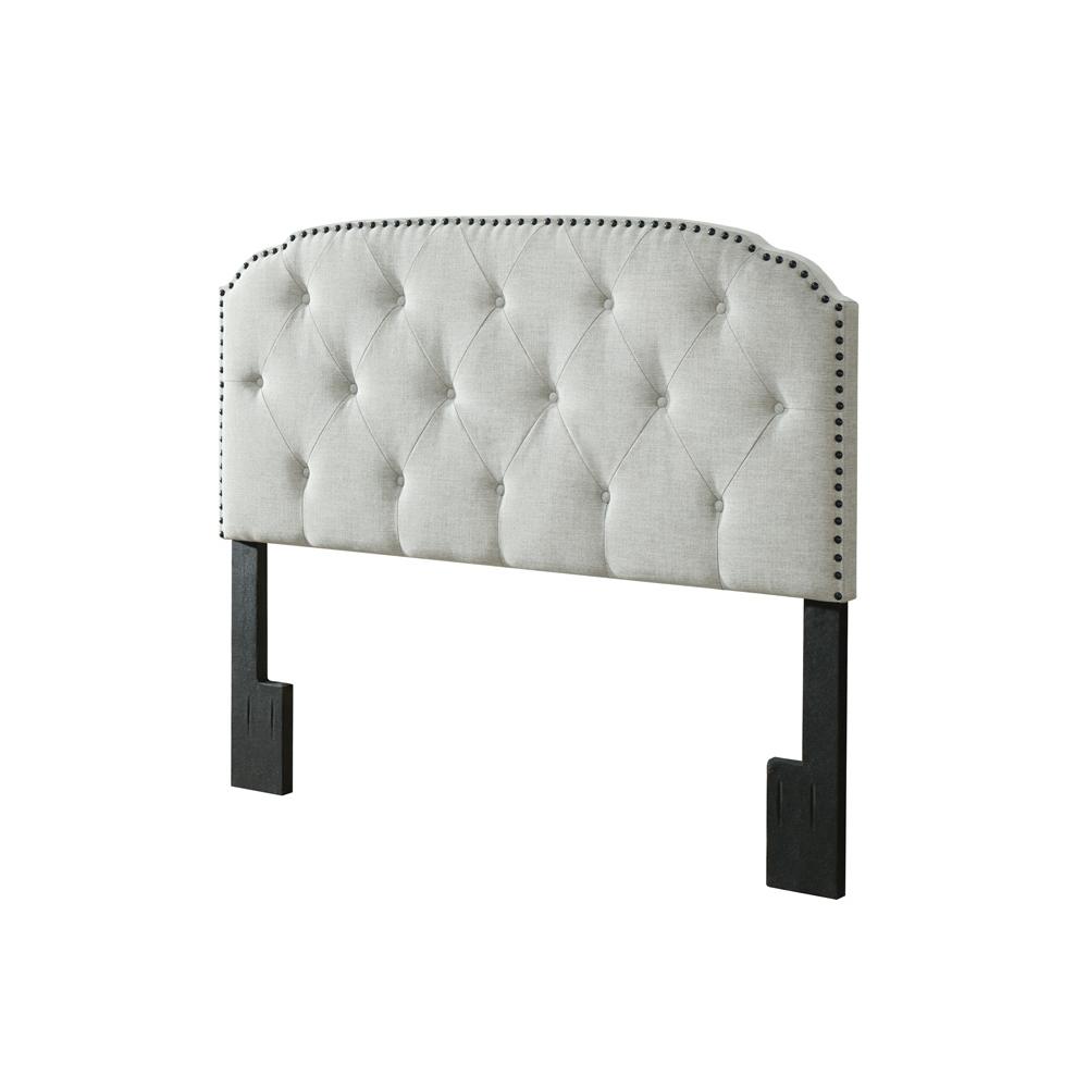 Olivia Upholstered Twin Headboard. Picture 2