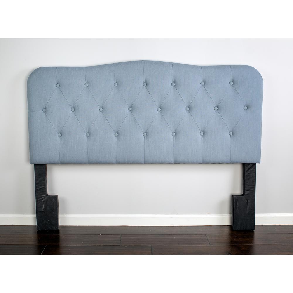 Ariana Upholstered Queen Headboard. Picture 2
