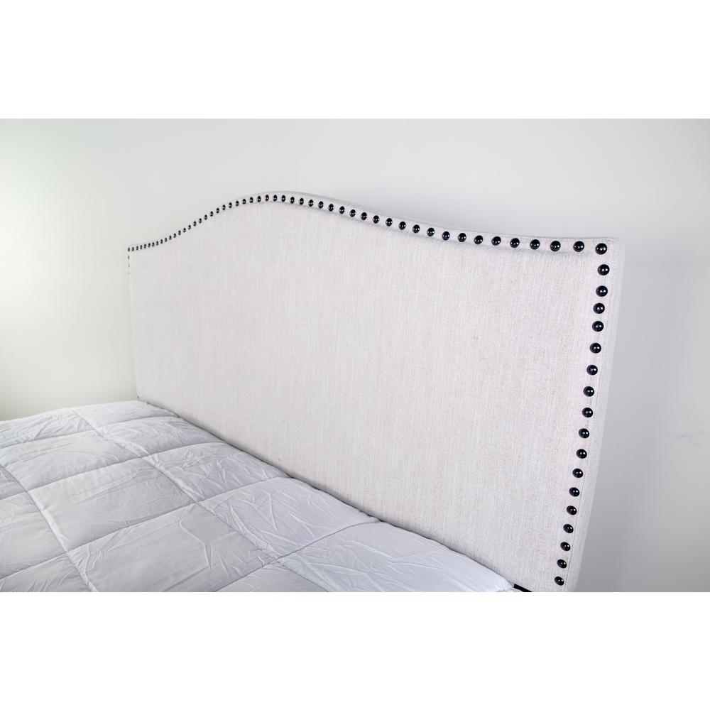 Darcy Upholstered King Bed In A Box. Picture 8