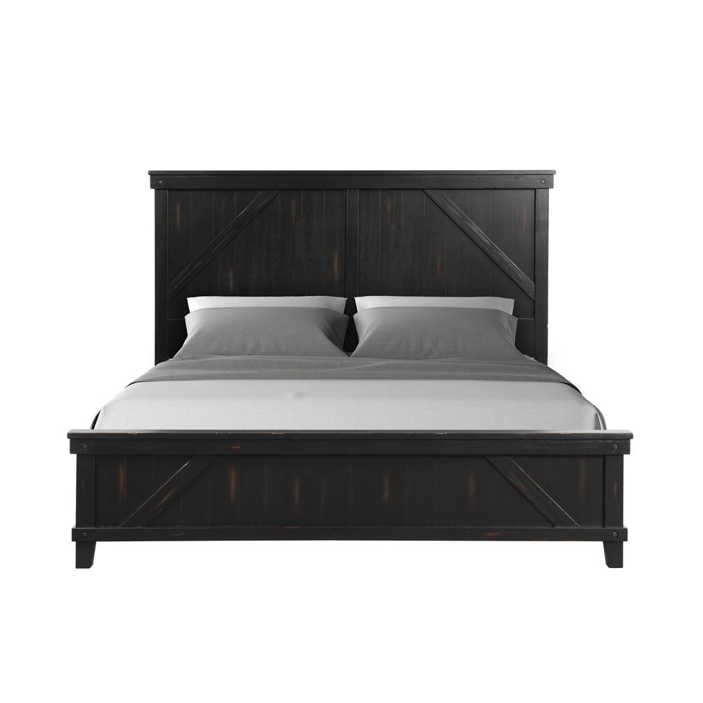 Spruce Creek Black Queen Bed. Picture 3