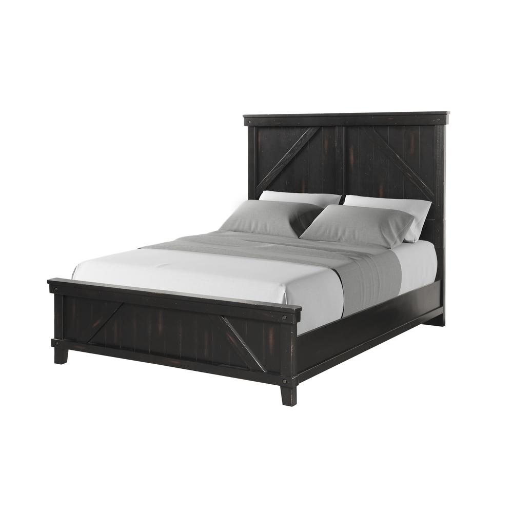 Spruce Creek Black Queen Bed. Picture 4