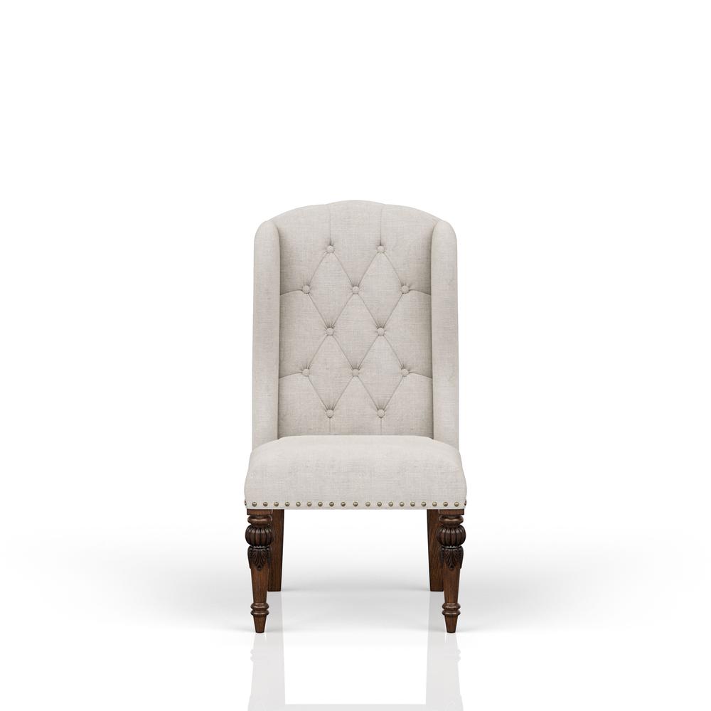 Coventry Traditional Uph Wing Chair. Picture 1
