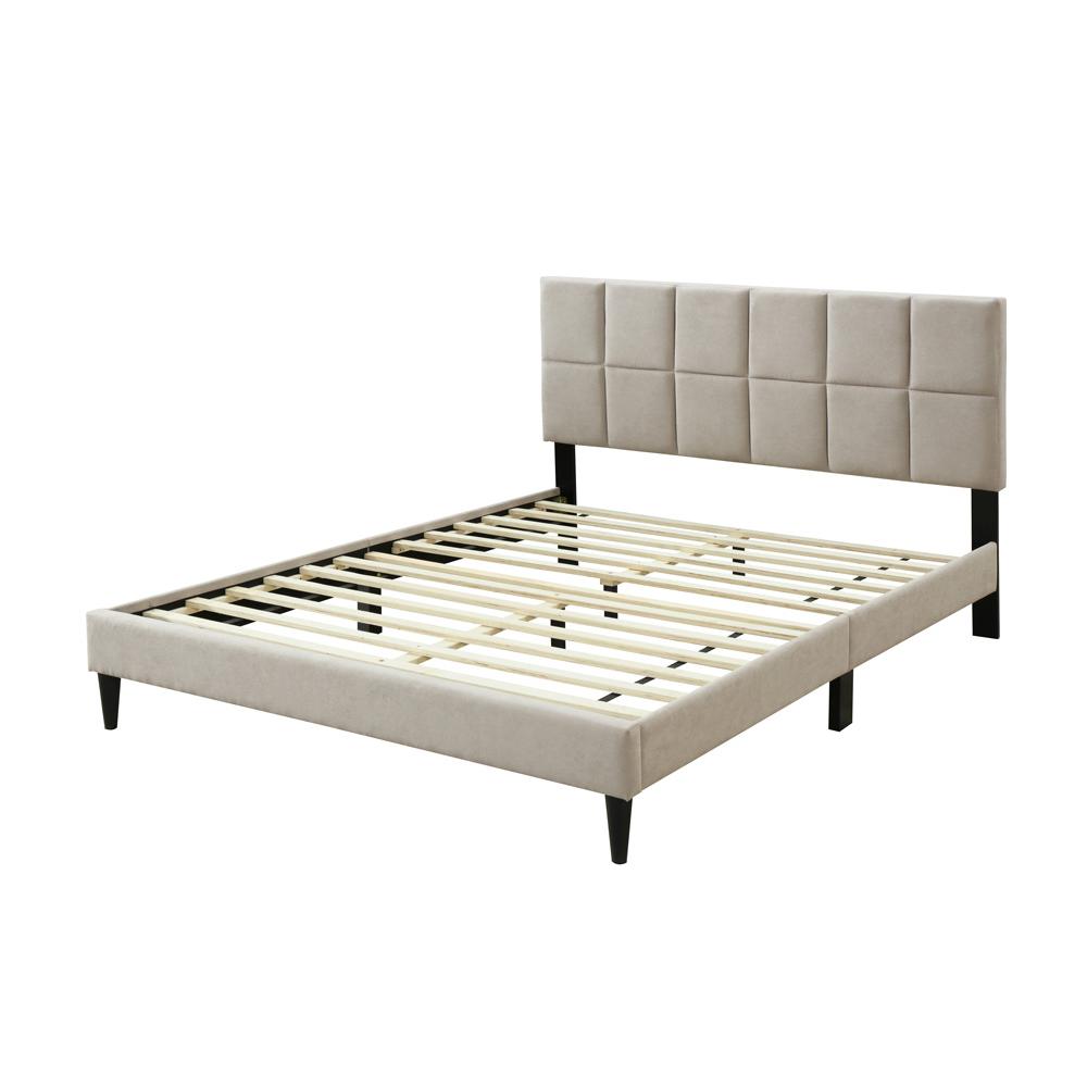 Evelyn Upholstered King Bed In A Box. Picture 5