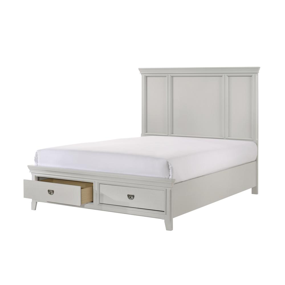 Grey Meadow Queen Storage Bed. Picture 1