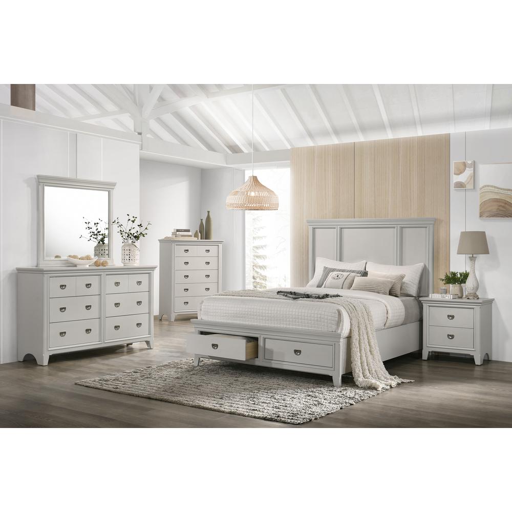 Grey Meadow Queen Storage Bed. Picture 4