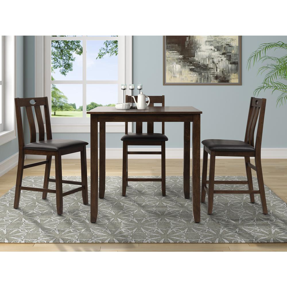 Bristol 5-Pc Counter Dining Table Set. Picture 1