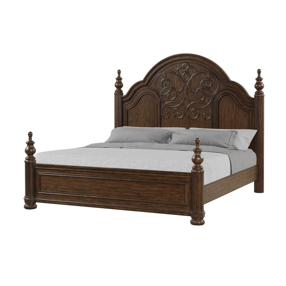 Tuscany Queen Canopy Bed. Picture 9