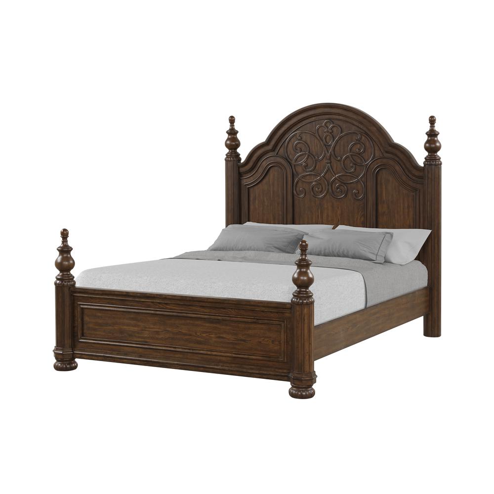 Tuscany Queen Canopy Bed. Picture 14