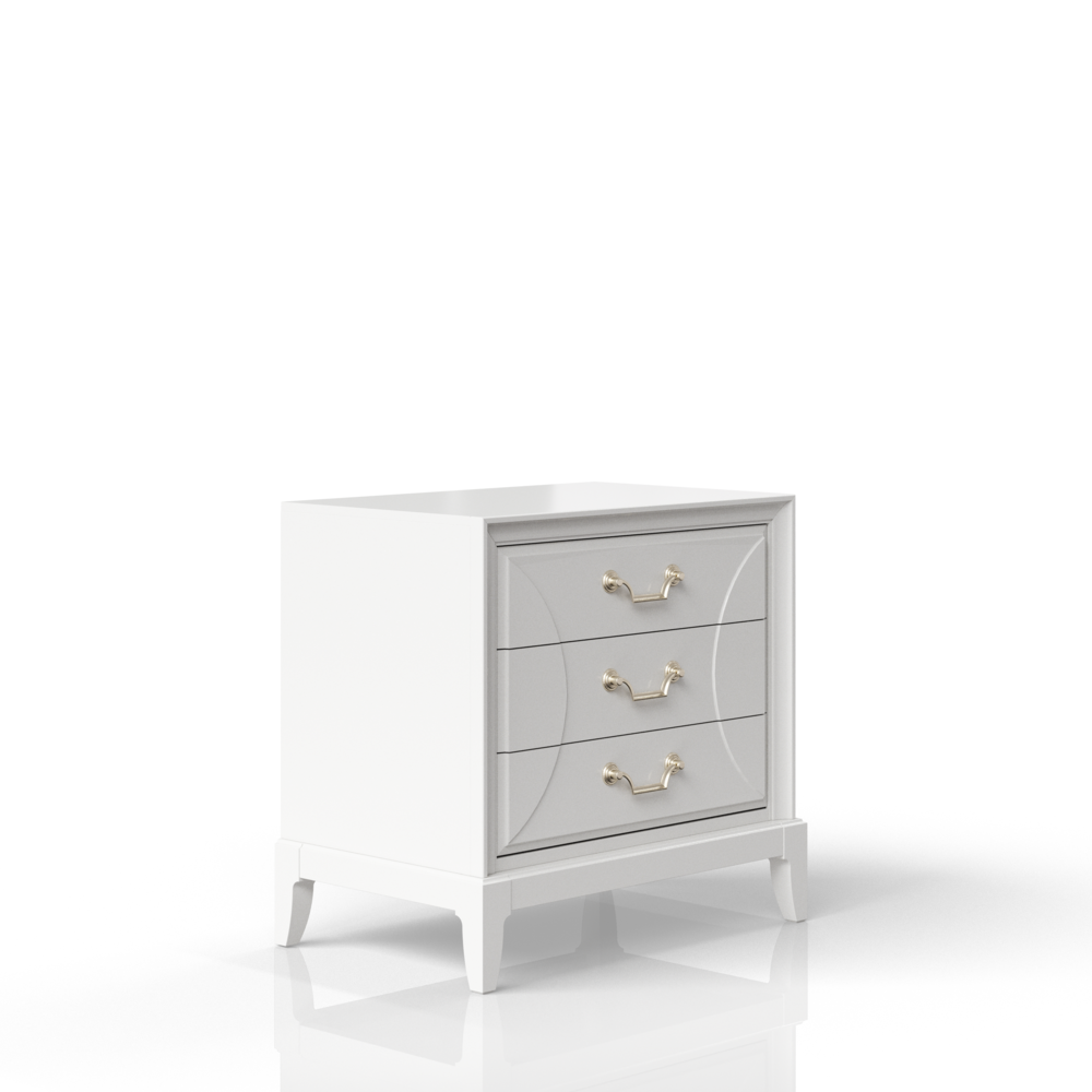 Renascence 3 Drawer Nightstand. Picture 2