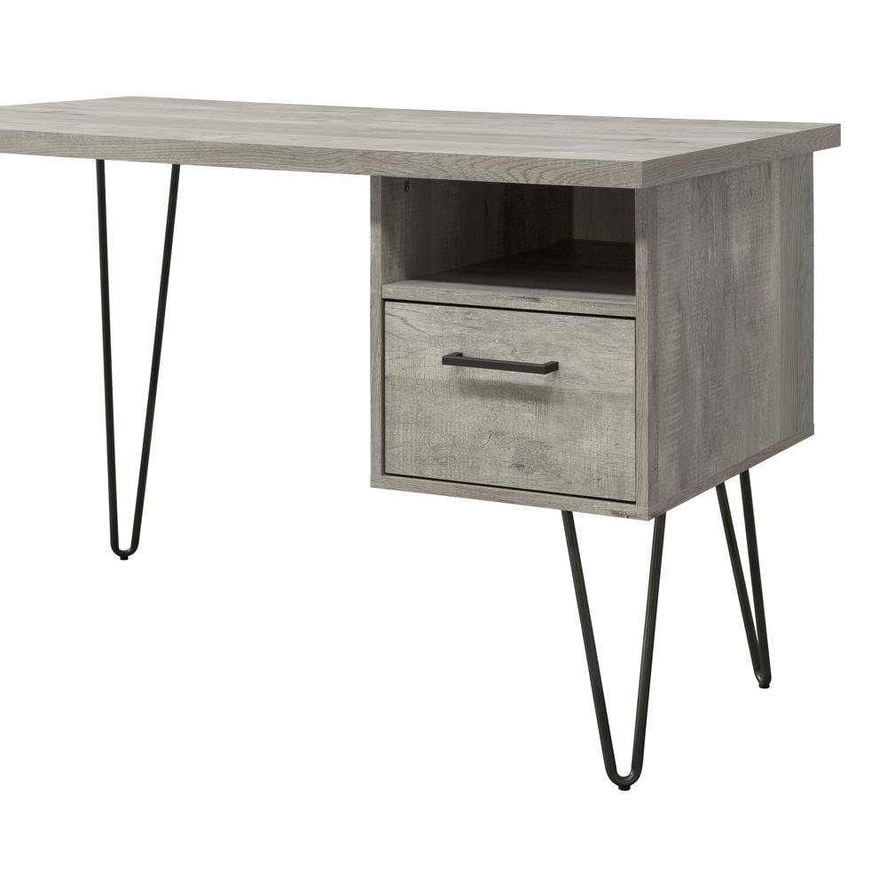 Grey Oak Desk. Picture 2