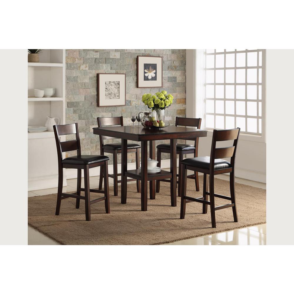 Cromwell 5 Pc Counter Dining Set. Picture 1