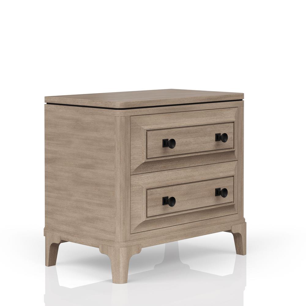 Citrus Heights 2 Drawer Nightstand. Picture 2