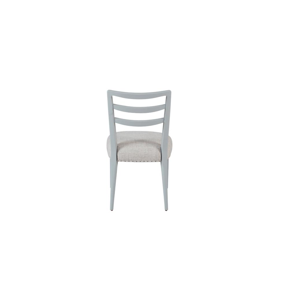 Citrus Heights Ladderback Dining Chair - Ocean Set of 2. Picture 1