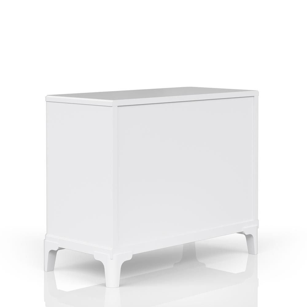 Citrus Heights Hall Chest-White. Picture 5