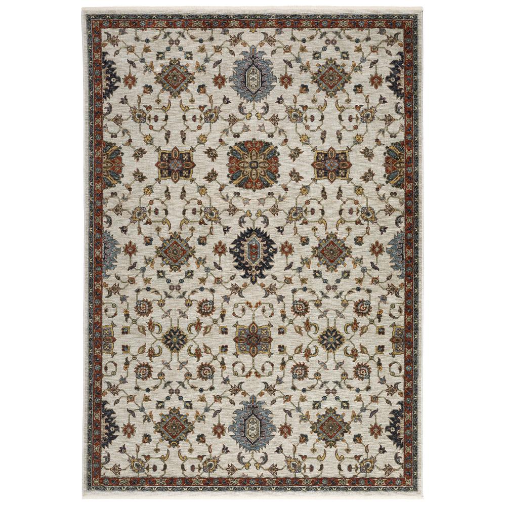 ABERDEEN Ivory 3' 3 X  5' Area Rug. Picture 1