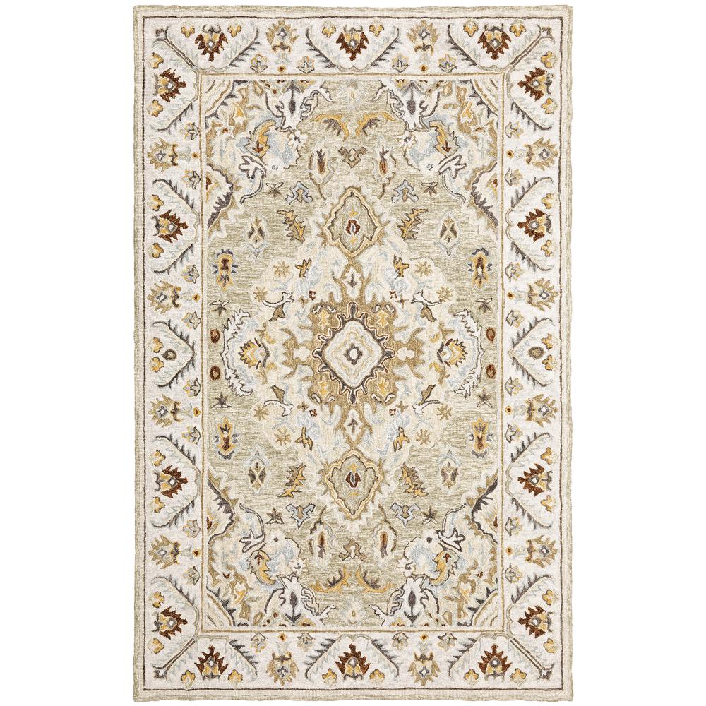 ALFRESCO Ivory 5' X  8' Area Rug. Picture 1