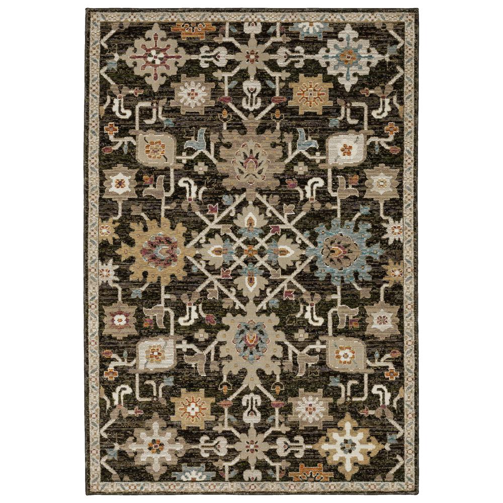 ANDORRA Brown 2' 3 X  8' Area Rug. Picture 1