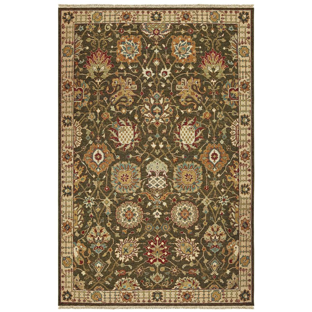 ANGORA Brown 8' X 10' Area Rug. Picture 1