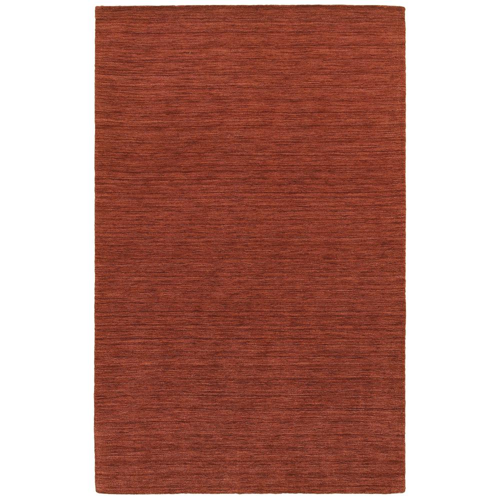 ANISTON Red 6' X  9' Area Rug. Picture 1