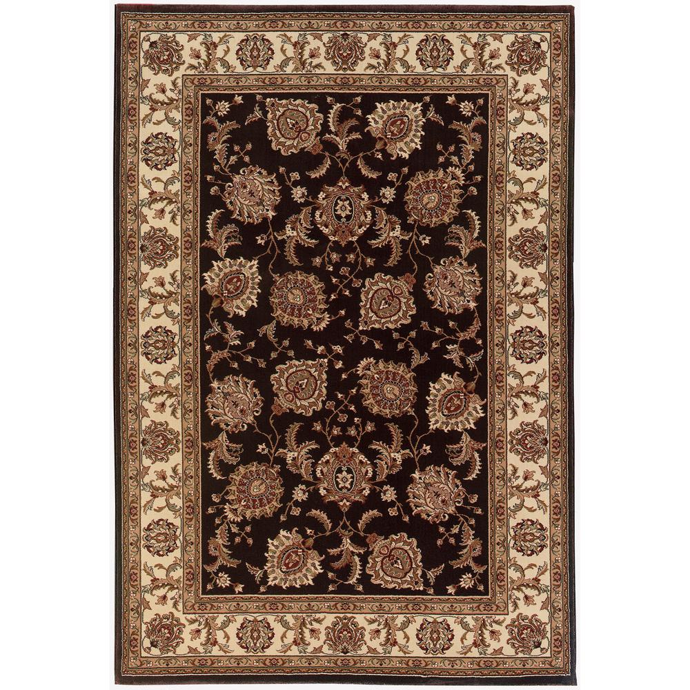 ARIANA Brown 4' X  6' Area Rug. Picture 1