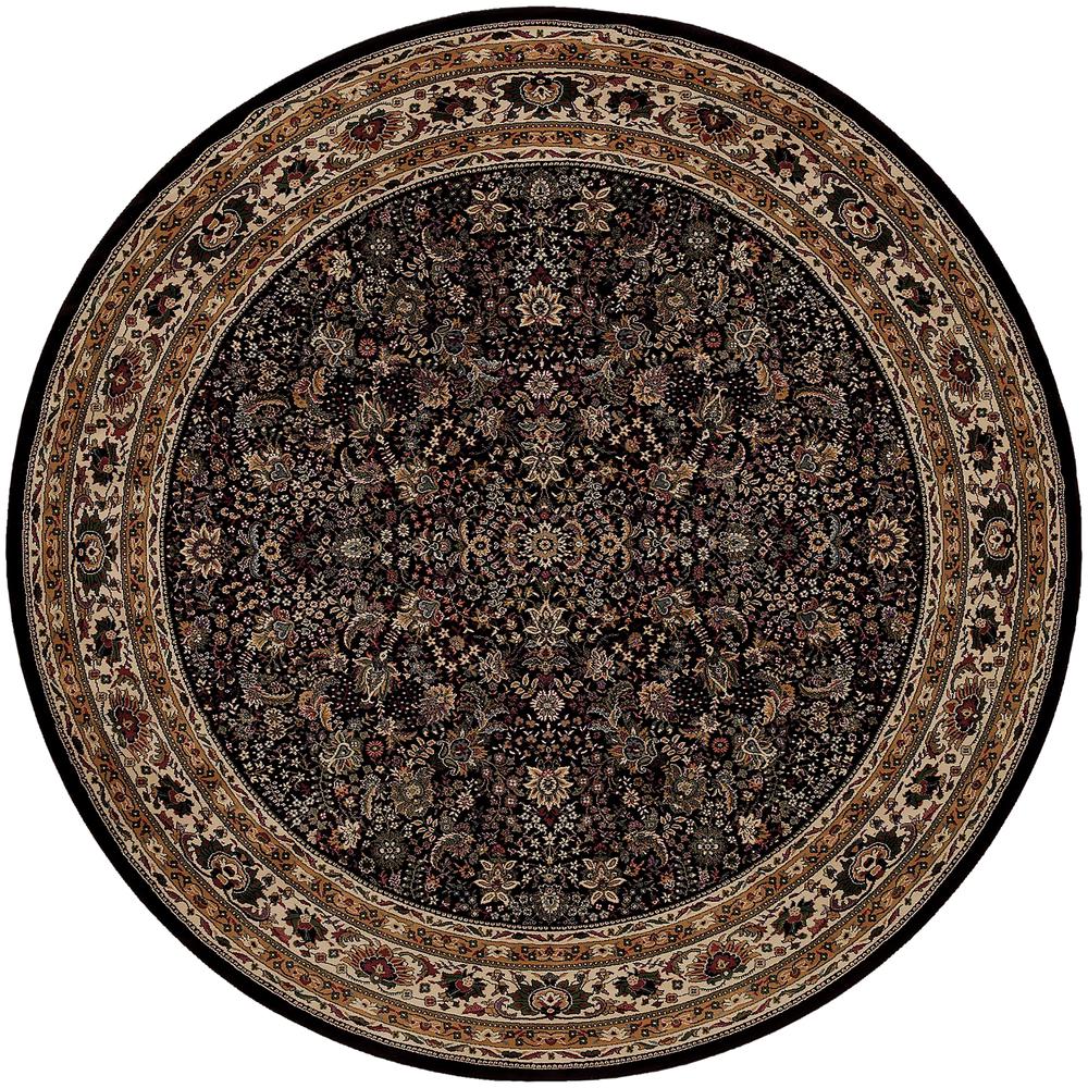 ARIANA Black 8' Area Rug. The main picture.