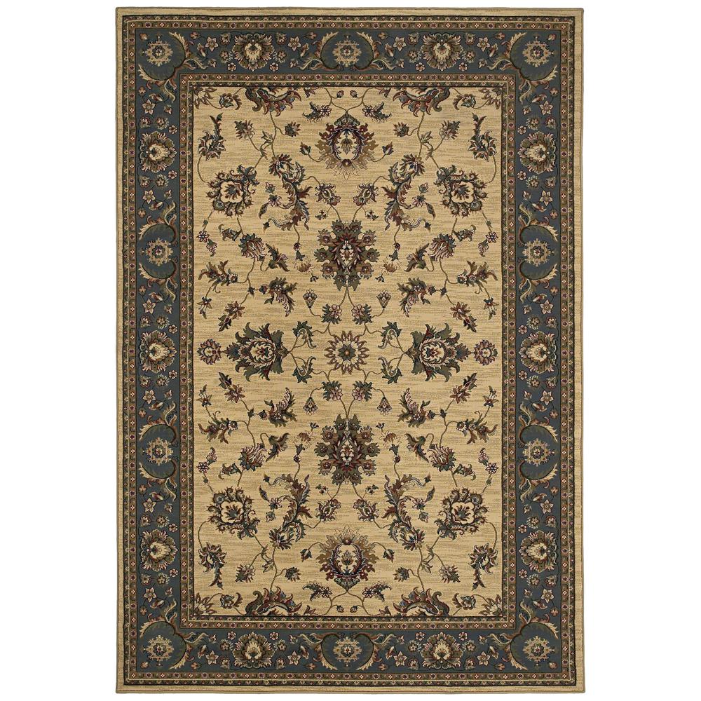 ARIANA Ivory 5' 3 X  7' 9 Area Rug. The main picture.