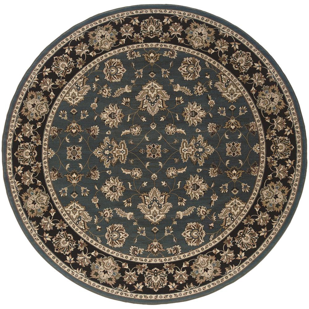ARIANA Blue 8' Area Rug. Picture 1