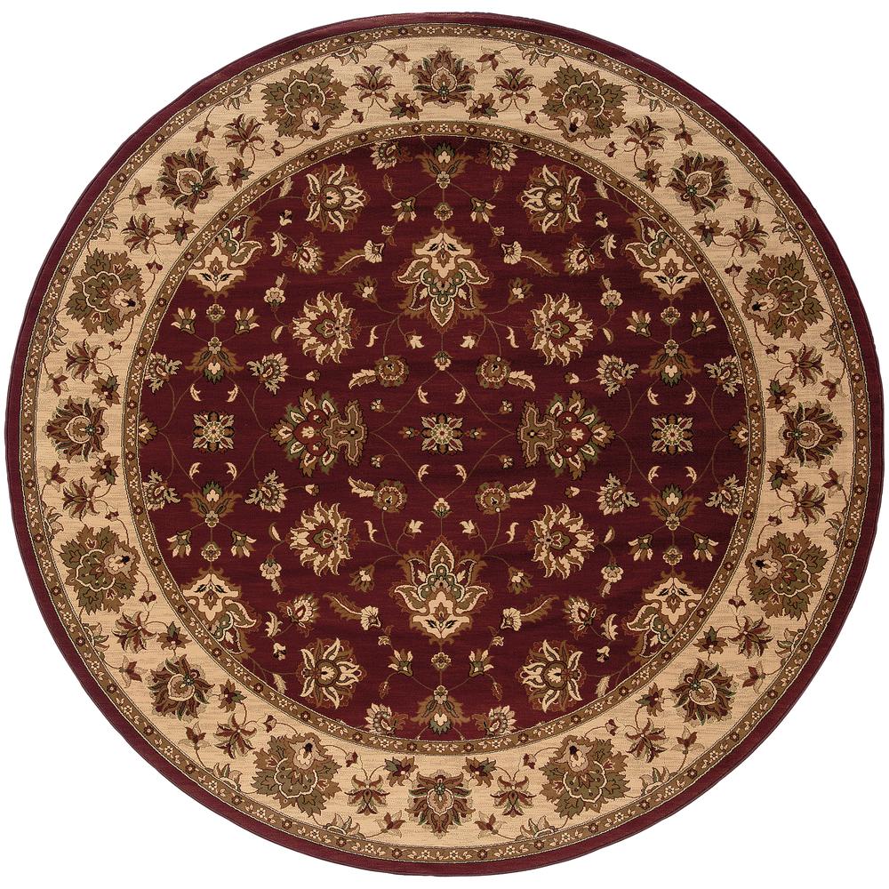 ARIANA Red 8' Area Rug. Picture 1