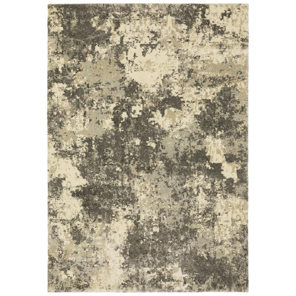 ASTOR Grey 5' 3 X  7' 6 Area Rug. Picture 1