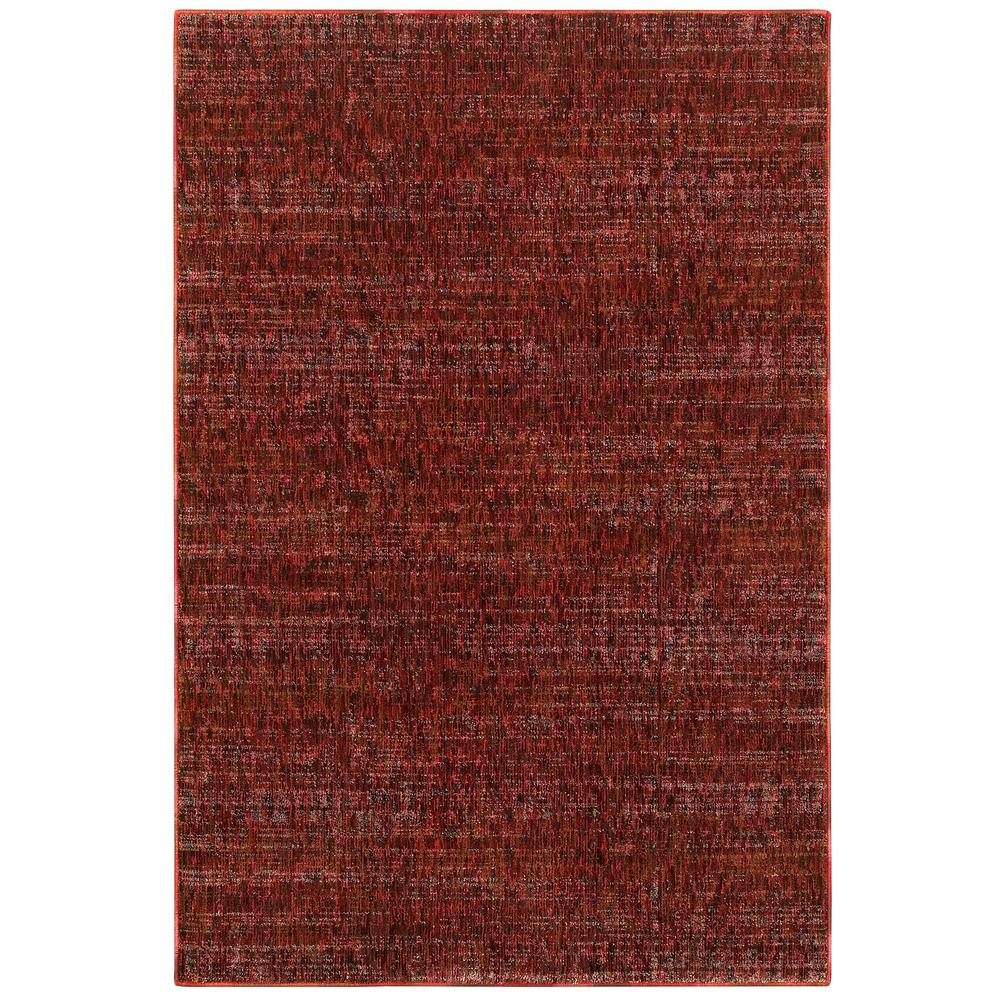 ATLAS Red 3' 3 X  5' 2 Area Rug. Picture 1